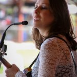 Brooke Aldridge at the 2013 August Gettysburg Bluegrass Festival - photo © Frank Baker