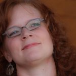 Becky Buller with Darin & Brooke Aldridge at the 2013 August Gettysburg Bluegrass Festival - photo © Frank Baker