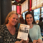 Tori Gold with her mom at the Hotel Sacher in Vienna during the Gold Heart 2015 European Tour