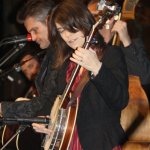 Kristin Benson with The Grascals performing at the Native Nations Inaugural Ball (1/21/13) - photo courtesy of Laughing Penguin Publicity