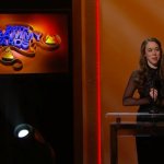 Sarah Jarosz presenting at the 2014 Grammy's (1/26/14)