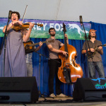 Berklee All Stars with Bruce Molsky at the 2015 Grey Fox Bluegrass Festival - photo by Tara Linhardt
