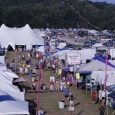 Vendors and campsites at Grey Fox 2013 - photo by Tara Linhardt