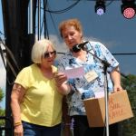 Kitsy Kuykendall and Barb Heller at Grey Fox 2013 - photo by Tara Lindhardt