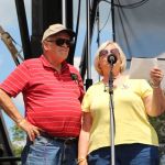 Pete and Kitsy Kuykendall at Grey Fox 2013 - photo by Tara Lindhardt