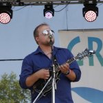 Rick Faris with Special Consensus at Grey Fox 2013 - photo by Tara Lindhardt