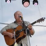 Dustin Benson with Special Consensus at Grey Fox 2013 - photo by Tara Lindhardt