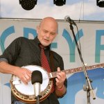 Sammy Shelor with Lonesome River Band at Grey Fox 2013 - photo by David Moultrup