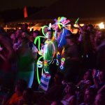 Lit up at Grey Fox 2013 - photo by David Moultrup