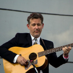 Bryan Sutton with Hot Rize at Grey Fox 2015 - photo by Tara Linhardt