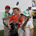 Kids Academy at the 2015 Grey Fox Bluegrass Festival - photo © Tara Linhardt