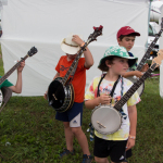 Kids Academy at the 2015 Grey Fox Bluegrass Festival - photo © Tara Linhardt