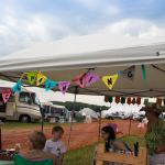 Face painting at the 2015 Grey Fox Bluegrass Festival - photo © Tara Linhardt