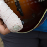 Nothing stops the bluegrass kid at the 2015 Grey Fox Bluegrass Festival - photo © Tara Linhardt