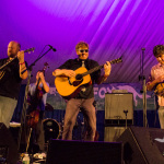 Love Canon rocking the dance tent at the 2015 Grey Fox Bluegrass Festival - photo by Tara Linhardt