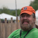 Staff photographer at the 2015 Grey Fox Bluegrass Festival - photo by Tara Linhardt