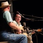 Mike Compton and David Grier at Guthrie 2013 - photo by Tom Dunning