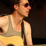 Andy Falco with The Infamous Stringdusters at Harborfest (June 9, 2012) - photo by Woody Edwards