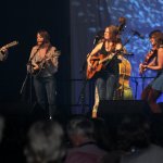 Della Mae at the Hazel Dickens Tribute (IBMA 2012) - photo by David Morris