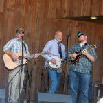 Lonesome River Band at the Wayne Henderson Festival site in Grayson County, VA - photo by Teresa Gereaux