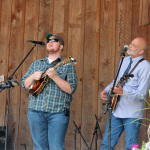 Lonesome River Band at the Wayne Henderson Festival site in Grayson County, VA - photo by Teresa Gereaux