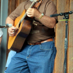 Wayne Henderson at the Wayne Henderson Festival site in Grayson County, VA - photo by Teresa Gereaux