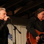 Ralph Stanley and Larry Sparks at the Hills Of Home Festival (5/23/14) - photo by Jessica Boggs