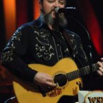 John Driskell Hopkins performing with Balsam Range on the Grand Ole Opry (3/8/13) - photo by Roy Swann