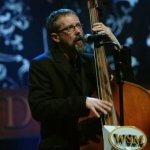 Buddy Melton performing with John Driskell Hopkins and Balsam Range on the Grand Ole Opry (3/8/13) - photo by Roy Swann