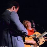 John and Rebecca Frazier opening for Hot Rize at The Ark in Ann Arbor (11/17/14) - photo by Bill Warren