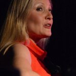 Rebecca Frazier opening for Hot Rize at The Ark in Ann Arbor (11/17/14) - photo by Bill Warren