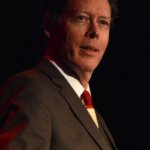 Nick Forster with Hot Rize at The Ark in Ann Arbor (11/17/14) - photo by Bill Warren