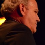 Pete Wernick with Hot Rize at The Ark in Ann Arbor (11/17/14) - photo by Bill Warren