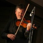 Mike Hartgrove with Lonesome River Band at HoustonFest 2014 - photo by Jordan Laney