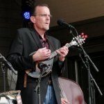 Adam Steffey with The Boxcars at Houstonfest 2013 - photo by Andy Garrigue