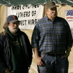 Wayne Henderson and Frank Thomas at Houstonfest 2013 - photo by Andy Garrigue
