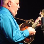 Hal Cottrell with Bull Harman & Bull's Eye showcasing at WOB 2012 - photo by Woody Edwards