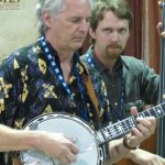 Mike Munford with Frank Solivan & Dirty Kitchen at WOB 2012 - photo by Woody Edwards