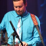 Allan Sterling with Bull Harman & Bull's Eye showcasing at WOB 2012 - photo by Woody Edwards