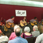 Bourgeois Flatpicking Jam at World of Bluegrass 2012 - photo by Woody Edwards
