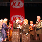 Rhonda Vincent, The Chuck Wagon Gang and Doyle Lawson join Paul Williams for a grand finale at the 2012 Itawamba Community College Benefit Concert in Fulton, MS