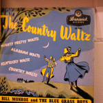 Bill Monroe 78 album in Tom Isenhour's museum in Salisbury, NC - photo by Becky Johnson