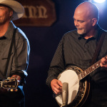 Alan Jackson and Sammy Shelor at the Station Inn (8/27/13) - photo by Collin Peterson