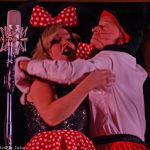 Rhonda Vincent and Little Roy Lewis in the dance competition at the 40th Annual New Years Bluegrass Festival in Jekyll Island, GA - photo © Bill Warren