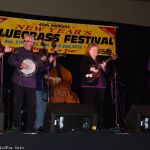 Lorraine Jordan & Carolina Road at the 40th Annual New Years Bluegrass Festival in Jekyll Island, GA - photo © Bill Warren