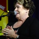 MC Sherry Boyd at the 2014 New Years Bluegrass Festival - photo © Bill Warren