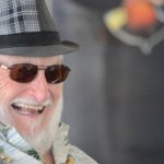 Jesse McReynolds at the roast for his 85th birthday (7/13/14) - photo by Passamano Brothers (passamanobros.com)