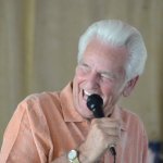 Del McCoury at the Jesse McReynolds roast for his 85th birthday (7/13/14) - photo by Passamano Brothers (passamanobros.com)
