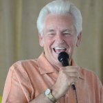 Del McCoury at the Jesse McReynolds roast for his 85th birthday (7/13/14) - photo by Passamano Brothers (passamanobros.com)