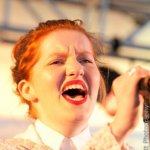 Emma Beaton with Joy Kills Sorrow at The Festy (October 2013) - photo © Gina Elliott Photography